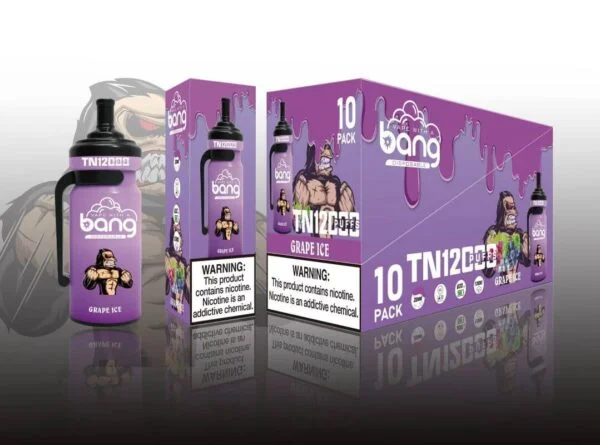 Bang Tn 12000 Puffs 0% 2% 3% 5% Никотиновая одноразовая вейп оригинальная электронная сигарета оптом - BeerVape - 10
