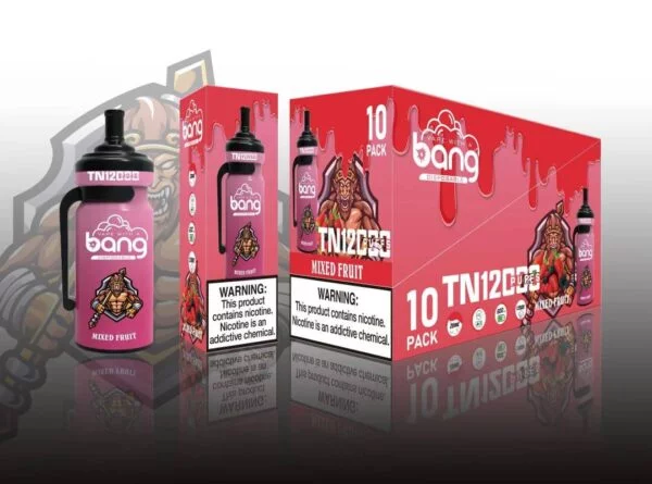 Bang Tn 12000 Puffs 0% 2% 3% 5% Никотиновая одноразовая вейп оригинальная электронная сигарета оптом - BeerVape - 9