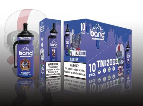 Bang Tn 12000 Puffs 0% 2% 3% 5% Никотиновая одноразовая вейп оригинальная электронная сигарета оптом - BeerVape - 8