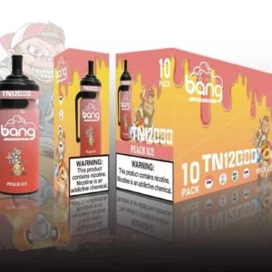 Bang Tn 12000 Puffs 0% 2% 3% 5% Никотиновая одноразовая вейп оригинальная электронная сигарета оптом - BeerVape - 13