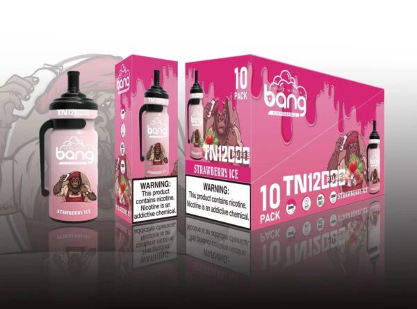 Bang Tn 12000 Rookwolken 0% 2% 3% 5% Nicotine Wegwerp Vape originele E-sigarettengroothandel - BeerVape - 6
