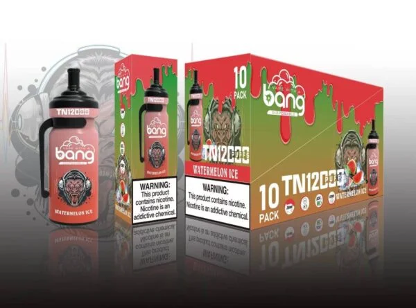 Bang Tn 12000 Puffs 0% 2% 3% 5% Никотиновая одноразовая вейп оригинальная электронная сигарета оптом - BeerVape - 4