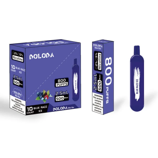 DOLODA Mini bar 800 Soffi 2% Sigarette elettroniche usa e getta ricaricabili alla nicotina Vape all'ingrosso - BeerVape - 4