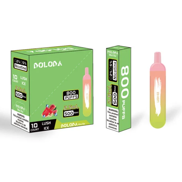 DOLODA Mini bar 800 Soffi 2% Sigarette elettroniche usa e getta ricaricabili alla nicotina Vape all'ingrosso - BeerVape - 5