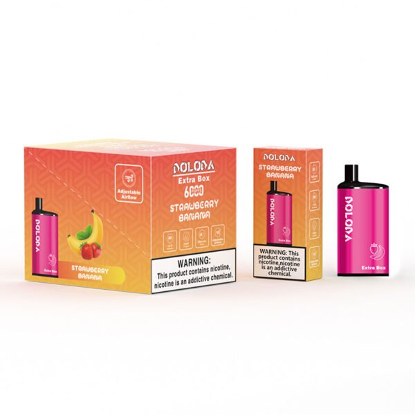 DOLODA Extra Box 6000 Puffs 2% 5% Nikotin wiederaufladbar Einweg-Vape Großhandel – BeerVape – 2