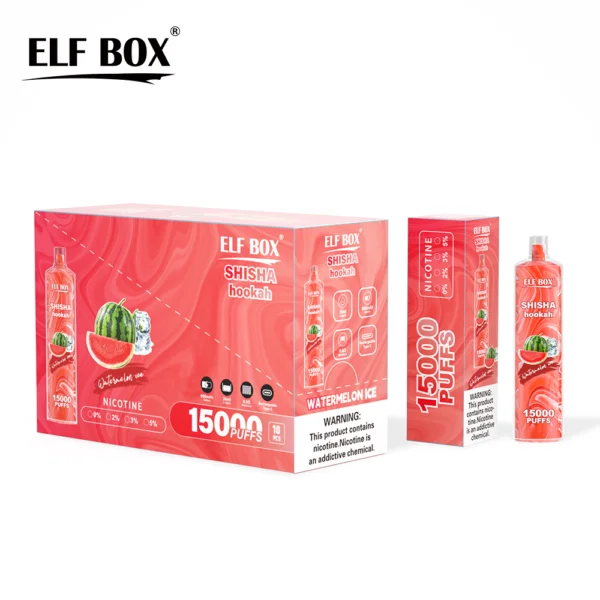ELF BOX LS15000 Puff Shisha Narghilè 0% 2% 5% Vape monouso ricaricabile alla nicotina all'ingrosso - BeerVape - 5
