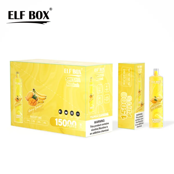ELF BOX LS15000 Puff Shisha Narghilè 0% 2% 5% Vape monouso ricaricabile alla nicotina all'ingrosso - BeerVape - 12
