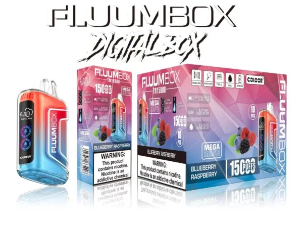 FluuM Digital Box TN 15000 Puffs 0% 2% 3% 5% Nikotinová dobíjecí jednorázová vape pera Pods e-cigarety velkoobchod – BeerVape – 8