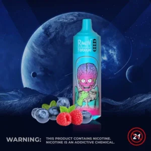 RandM Tornado 9000 Puffs 0% 2% 3% 5% Vape monouso alla nicotina all'ingrosso - BeerVape - 13