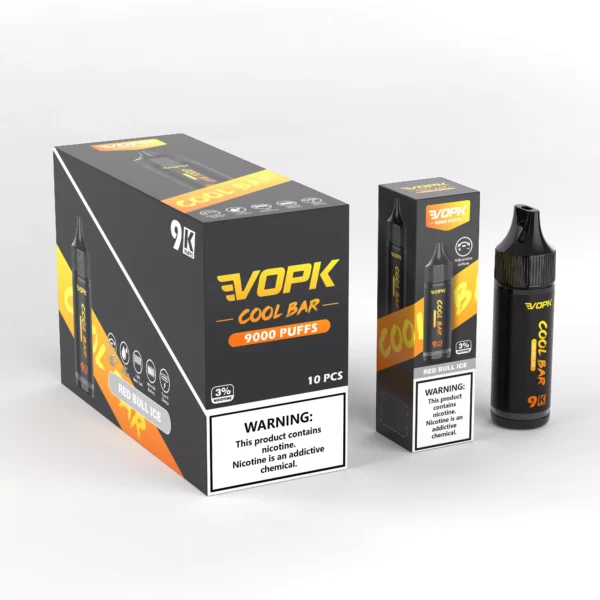 VOPK COOL BAR-9000 PUFFS 0% 2% 3% 5% Nicotine Disposable Vape Partihandel - BeerVape - 8