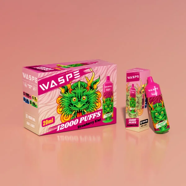 WASPE 12000 PUFFS 0% 2% 3% 5% Nicotine Wegwerp Vape Groothandel - BeerVape - 6