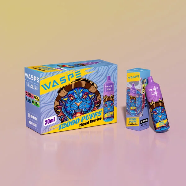 WASPE 12000 PUFFS 0% 2% 3% 5% Nicotine Wegwerp Vape Groothandel - BeerVape - 5