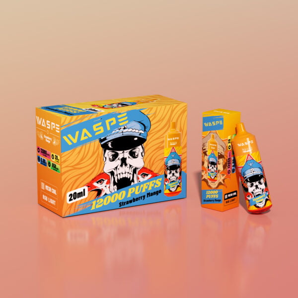 WASPE 12000 PUFFS 0% 2% 3% 5% Никотиновый одноразовый вейп оптом - BeerVape - 7