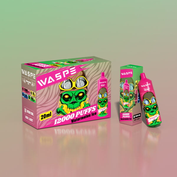 WASPE 12000 PUFFS 0% 2% 3% 5% Никотиновый одноразовый вейп оптом - BeerVape - 11