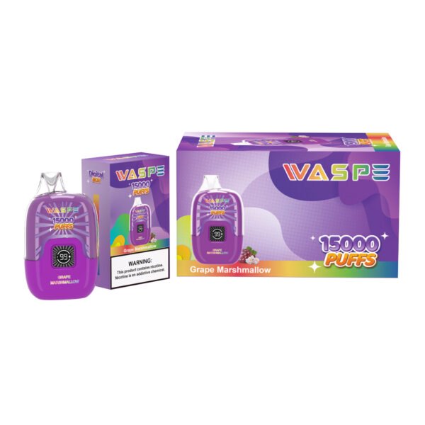 WASPE 15000 PUFFS Caja digital 0% 2% 3% 5% Nicotina Vape desechable al por mayor - BeerVape - 10