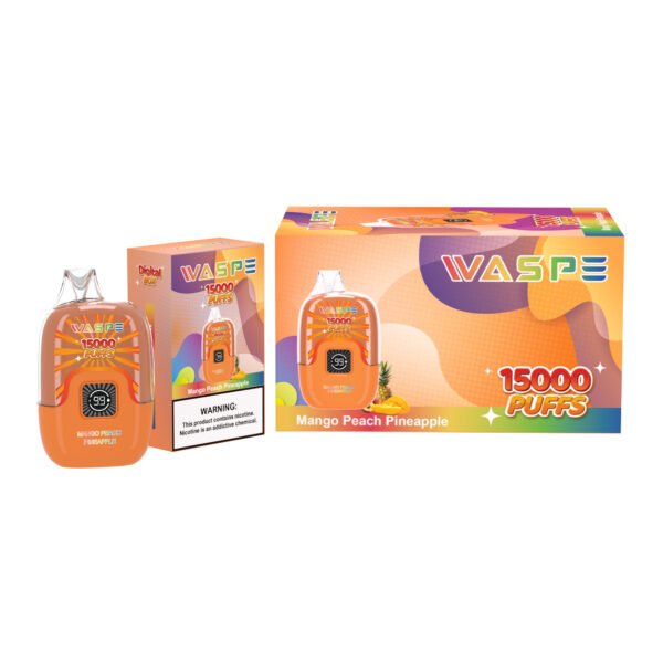 WASPE 15000 PUFFS Caja digital 0% 2% 3% 5% Nicotina Vape desechable al por mayor - BeerVape - 12