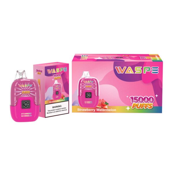 WASPE 15000 PUFFS Caja digital 0% 2% 3% 5% Nicotina Vape desechable al por mayor - BeerVape - 7