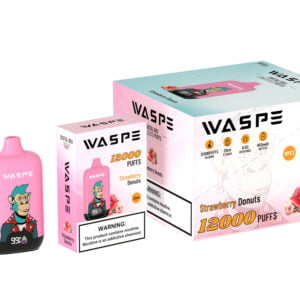 WASPE 12000 PUFFS Digital Box 0% 2% 3% 5% Nikotin engangsvape Engros - BeerVape - 13