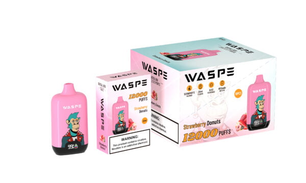 WASPE 12000 PUFFS Digital Box 0% 2% 3% 5% Nikotin engangsvape Engros - BeerVape - 3