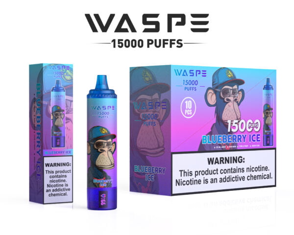 WASPE 15000 PUFFS 0% 2% 3% 5% Nicotina Vape desechable al por mayor - BeerVape - 8