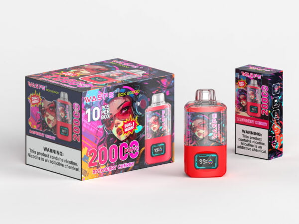 WASPE 20000 PUFFS Caja de malla dual 0% 2% 3% 5% Nicotina Vape desechable al por mayor - BeerVape - 5