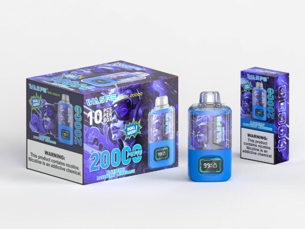 WASPE 20000 PUFFS Caja de malla dual 0% 2% 3% 5% Nicotina Vape desechable al por mayor - BeerVape - 8