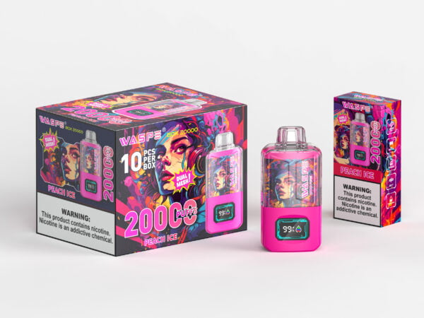 WASPE 20000 PUFFS Caja de malla dual 0% 2% 3% 5% Nicotina Vape desechable al por mayor - BeerVape - 11