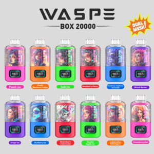 WASPE 20000 PUFFS Caja de malla dual 0% 2% 3% 5% Nicotina Vape desechable al por mayor - BeerVape - 16