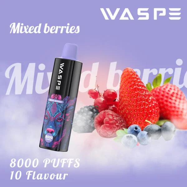 WASPE 8000 PUFFS 0% 2% 3% 5% Nicotina Vape desechable al por mayor - BeerVape - 8