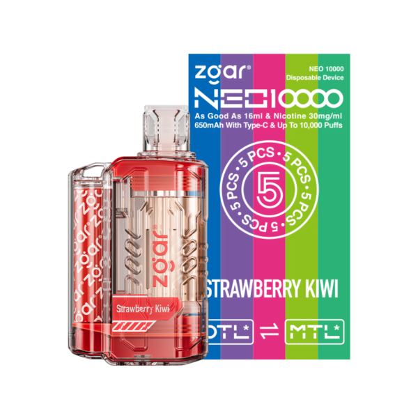 ZGAR NEO 10000 Puffs 3% Nikotynowy akumulator jednorazowy Vape Hurt - BeerVape - 3
