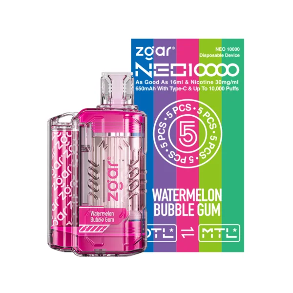 ZGAR NEO 10000 Puffs 3% Nikotin wiederaufladbar Einweg-Vape Großhandel – BeerVape – 4