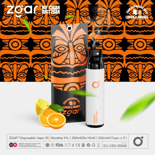 ZGAR ZG25 3000 soffi 5% Pod monouso ricaricabili alla nicotina all'ingrosso - BeerVape - 10