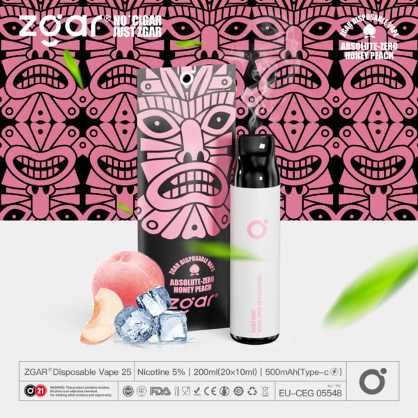 ZGAR ZG25 3000 soffi 5% Pod monouso ricaricabile alla nicotina all'ingrosso - BeerVape - 21