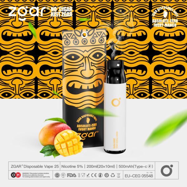 ZGAR ZG25 3000 soffi 5% Pod monouso ricaricabili alla nicotina all'ingrosso - BeerVape - 20
