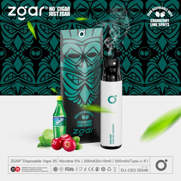 ZGAR ZG25 3000 soffi 5% Pod monouso ricaricabile alla nicotina all'ingrosso - BeerVape - 14
