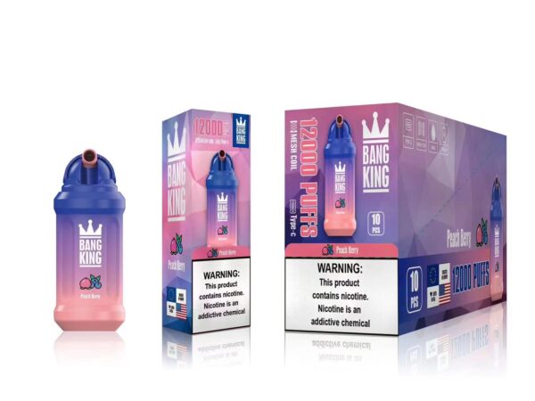 Bang King 12000 Puffs 0% 2% 3% 5% Vape reîncărcabil de unică folosință cu nicotină Comerț cu ridicata - BeerVape - 14