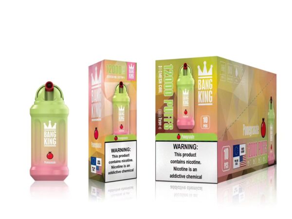 Bang King 12000 Puffs 0% 2% 3% 5% Nicotina Reîncărcabil Vape de unică folosință En-gros - BeerVape - 16