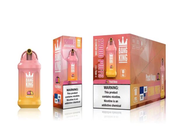 Bang King 12000 Puffs 0% 2% 3% 5% Vape reîncărcabil de unică folosință cu nicotină Comerț cu ridicata - BeerVape - 17