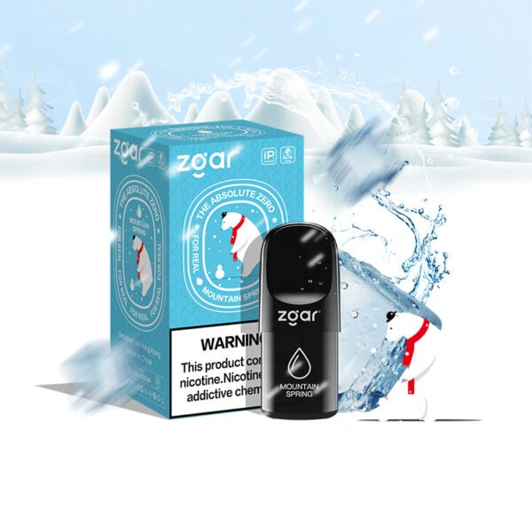 Zgar Vape AZ Pods 5.0 (3-i-1 pakke) 3% Nikotin 3x Pod Engros - BeerVape - 9