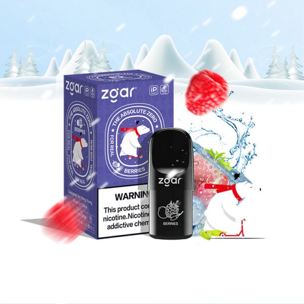 Zgar Vape AZ Pods 5.0 (3-i-1 pakke) 3% Nikotin 3x Pod Engros - BeerVape - 4