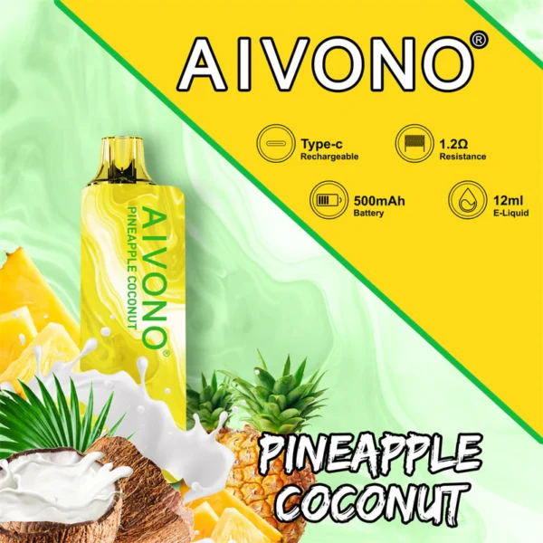 AIVONO AIM GUN 7000 Puffs 0% 2% 3% 5% Перезаряжаемые одноразовые ручки для электронных сигарет с низким содержанием никотина, оптовая покупка оптом - BeerVape - 10