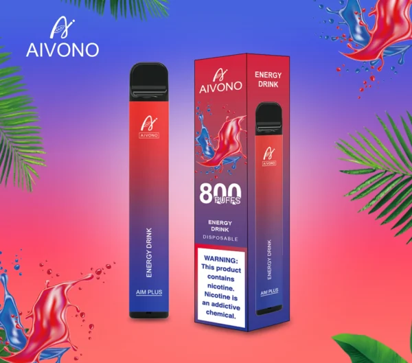 AIVONO AIM PLUS 800 pust 0% 2% 5% Genopladelige engangsvapes med lav nikotinindhold Pen Bulk Køb Engros - BeerVape - 15