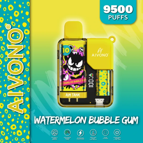 AIVONO AIM TANK 9500 Puffs 0% 2% 3% 5% Nikotynowe akumulatory jednorazowe Vapes Pen Luzem Kup hurtowo - BeerVape - 13