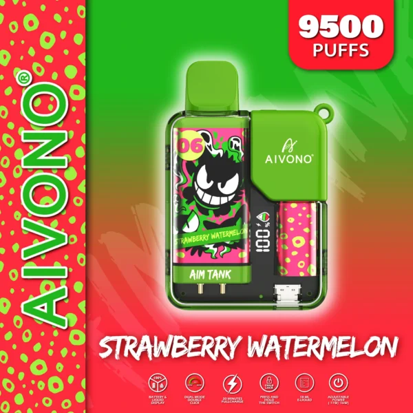 AIVONO AIM TANK 9500 Puffs 0% 2% 3% 5% Nikotynowe akumulatory jednorazowe Vapes Pen Luzem Kup hurtowo - BeerVape - 15