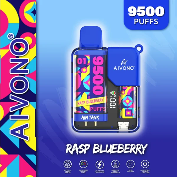 AIVONO AIM TANK 9500 Puffs 0% 2% 3% 5% Nikotynowe akumulatory jednorazowe Vapes Pen Luzem Kup hurtowo - BeerVape - 2