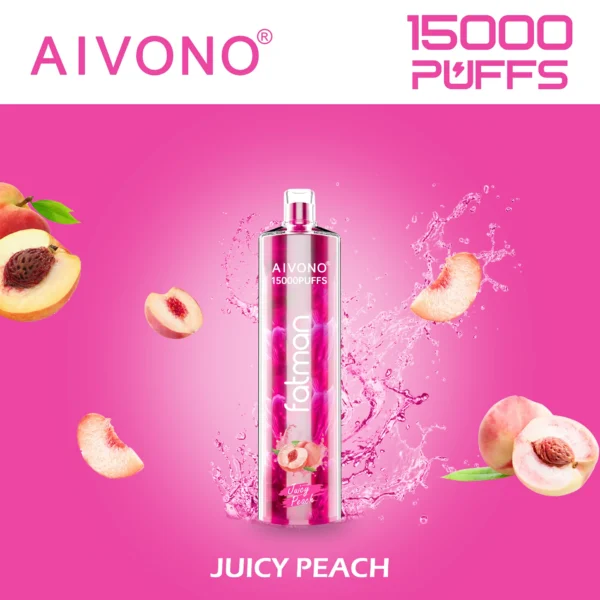 AIVONO FATMAN 15000 Puffs 0% 2% 3% 5% Caneta Vapes descartáveis ​​recarregáveis ​​com baixo teor de nicotina em massa Comprar no atacado - BeerVape - 3