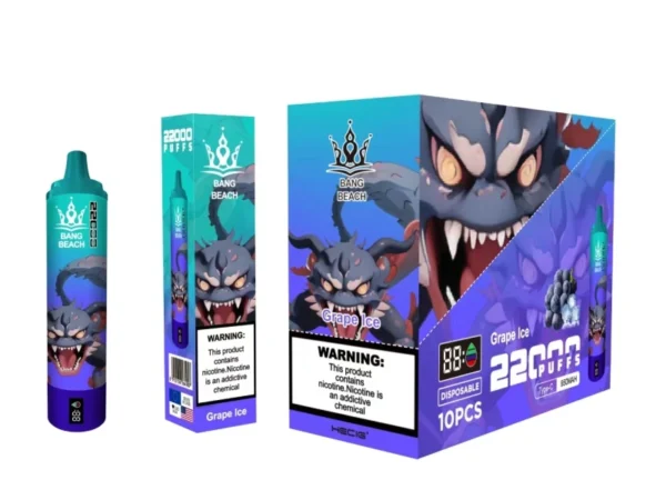 Bang Beach 22000 Puffs 0% 2% 3% 5% Recarregável com baixo teor de nicotina em massa Compre caneta Vape descartável no atacado - BeerVape - 10