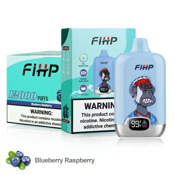 FIHP 12000 Puffs 2% 5% Genopladelige engangsvapes med lav nikotinindhold Pen Bulk Køb Engros - BeerVape - 11