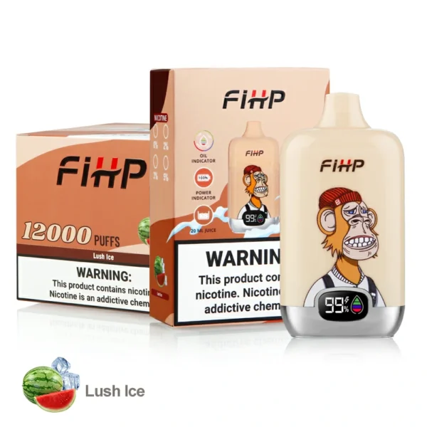 FIHP 12000 Puffs 2% 5% Genopladelige engangsvapes med lav nikotinindhold Pen Bulk Køb Engros - BeerVape - 2