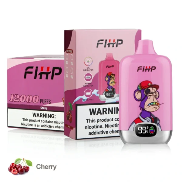 FIHP 12000 Puffs 2% 5% Genopladelige engangsvapes med lav nikotinindhold Pen Bulk Køb Engros - BeerVape - 6